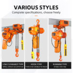 VERELIFT Chain hoist with electric trolley - Image 3